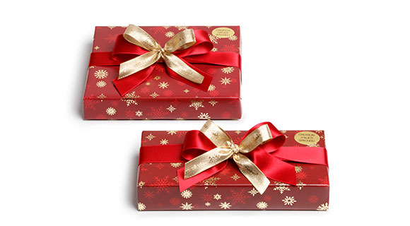 Chocolate gifts in festive packaging
