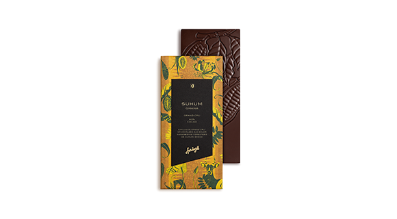 Schokolade Grand Cru Suhum, Cacao 60 %