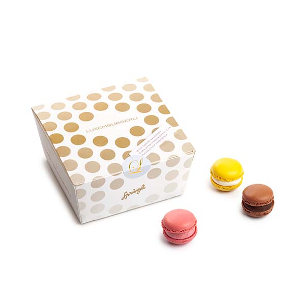 Luxemburgerli à l’alcool (contenu 26 pces)