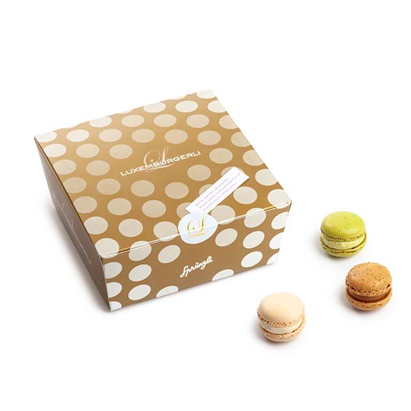 Luxemburgerli with alcohol (box of 36)