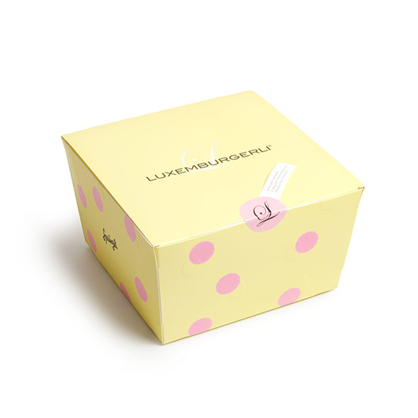 Luxemburgerli à l’alcool (contenu 56 pces) 