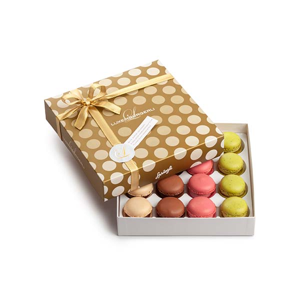 Luxemburgerli à l’alcool (contenu 16 pces)