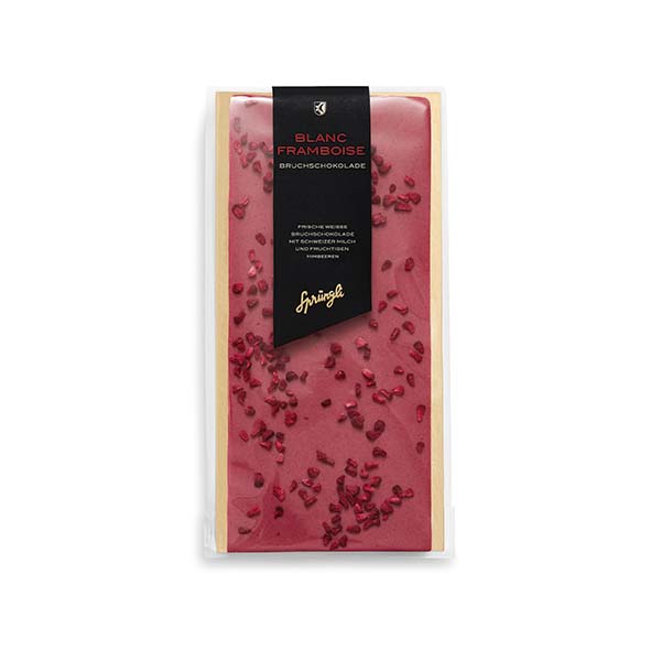 Bruchschokolade Blanc Framboise 130g