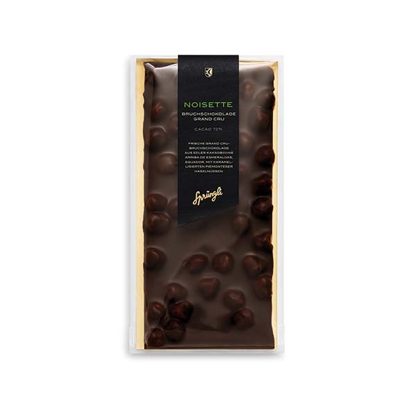 Bruchschokolade Grand Cru Noisette 72% 175g