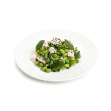 Poulet-Edamame-Salat