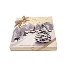 Holz-Boîte Winterzauber (Inhalt 64 St.)