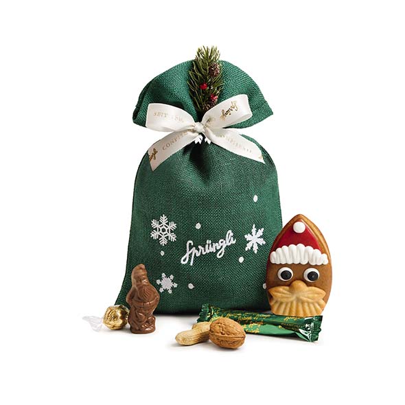 Santa’s Sack Snowflakes, green, 660 g
