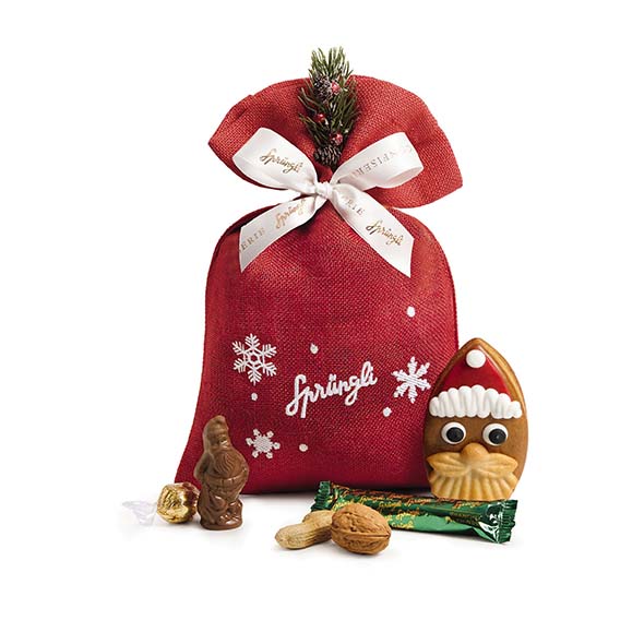 Santa’s Sack Snowflakes, red, 660 g