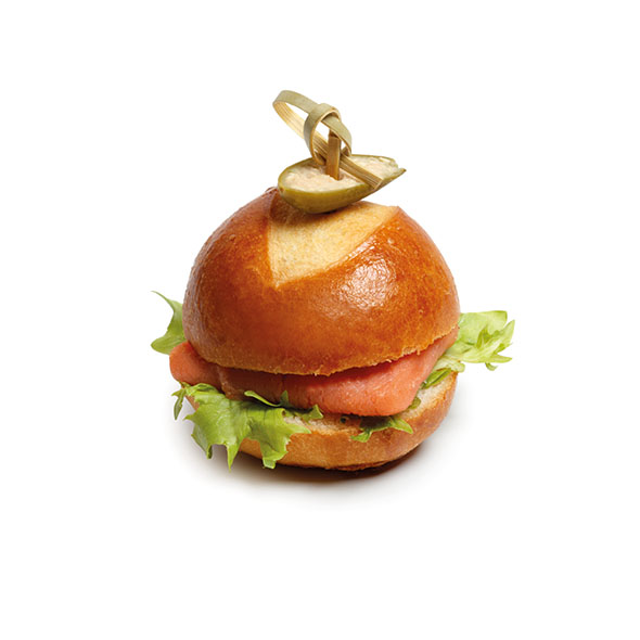 Mini-Zopfbrötchen Alaska-Wildlachs