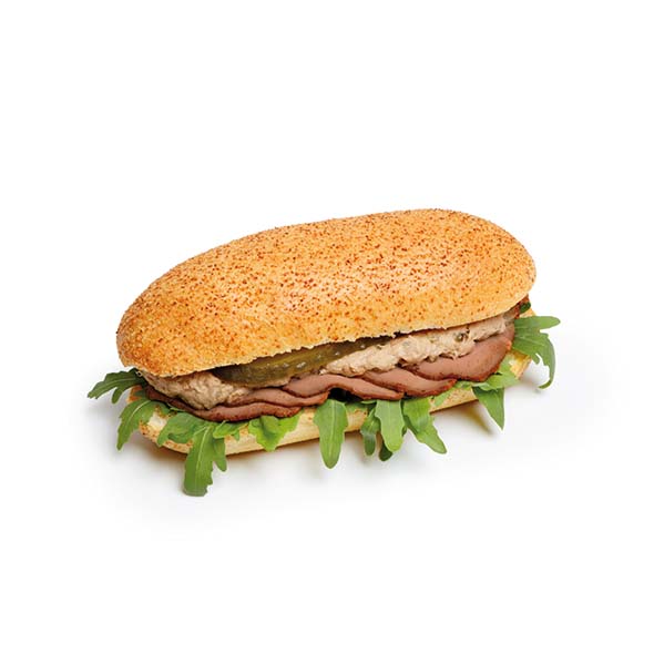 Petit pain vitello tonnato