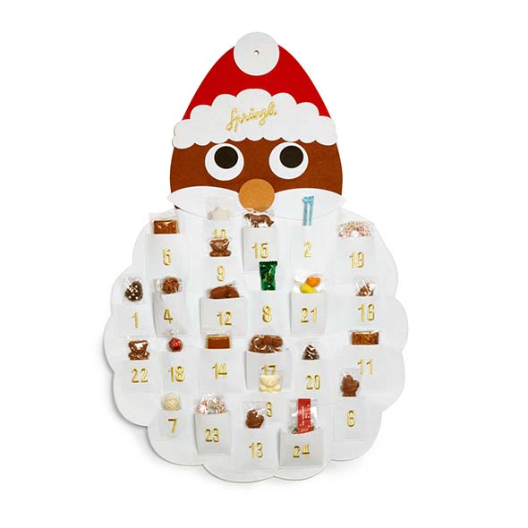 Advent Calendar Deluxe Santa Head, 370 g