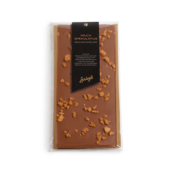 Milk Spekulatius Chocolate Slab, 130 g