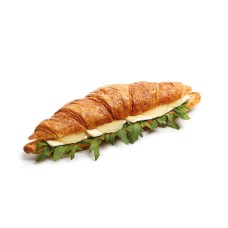 Brie and pear mustard croissant