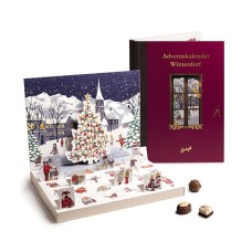 Adventskalender Winterdorf Violett 24 ST.