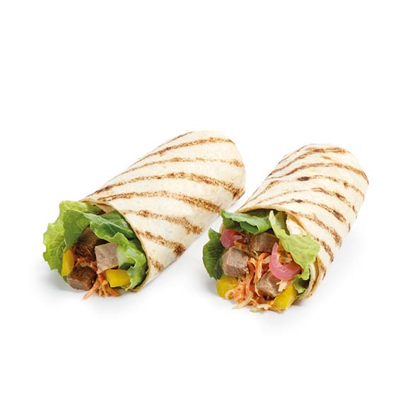 Wrap bœuf BBQ
