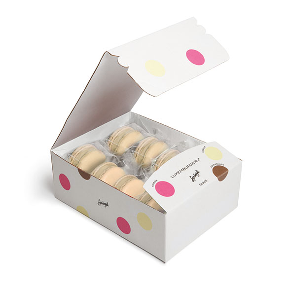 Glace Luxemburgerli à la vanille 10 pièces