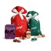 Santa’s Sack Stars, green, 645 g