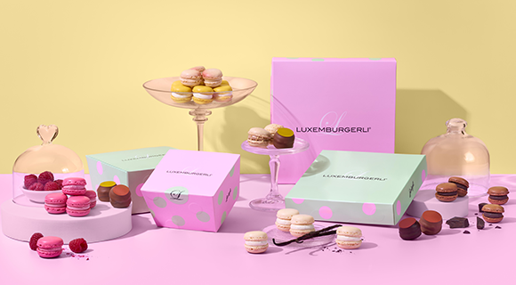 Luxemburgerli & Bisous configurator