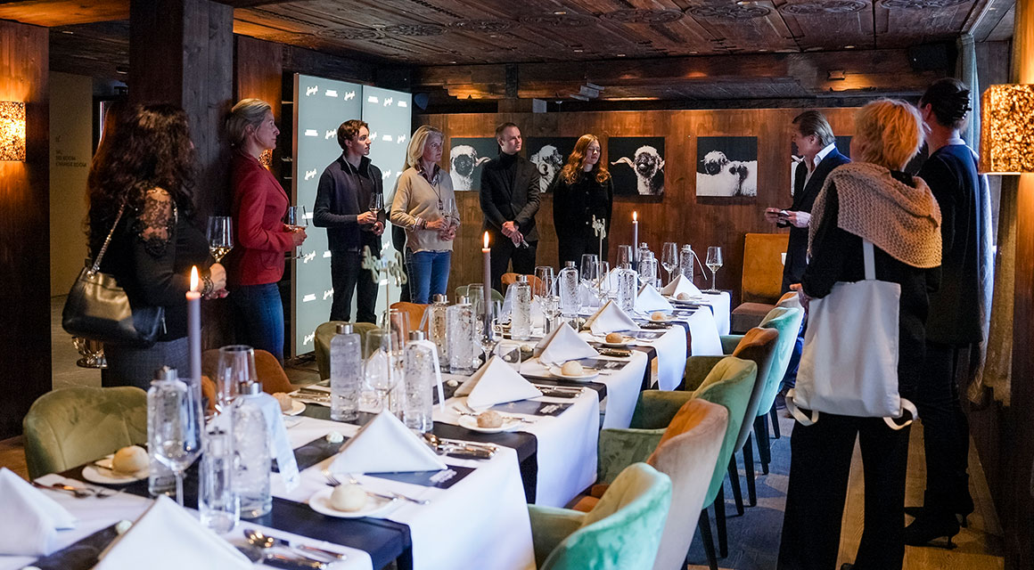 Exklusives Dinner mit Petits-Plaisirs-Mitgliedern von Sprüngli.