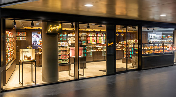 Sprüngli Filiale Bahnhof Zug